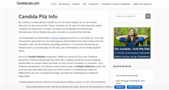 Desktop Screenshot of candida-pilz.com