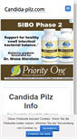 Mobile Screenshot of candida-pilz.com